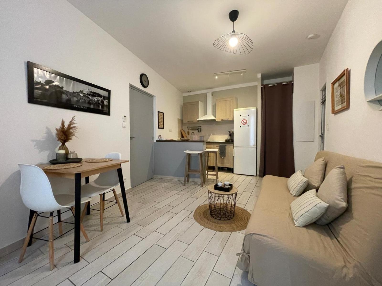 Joli Appartement Hypercentre T2, Classe Meuble De Tourisme 3 Avec Parking Gratuit Apartment Beziers
